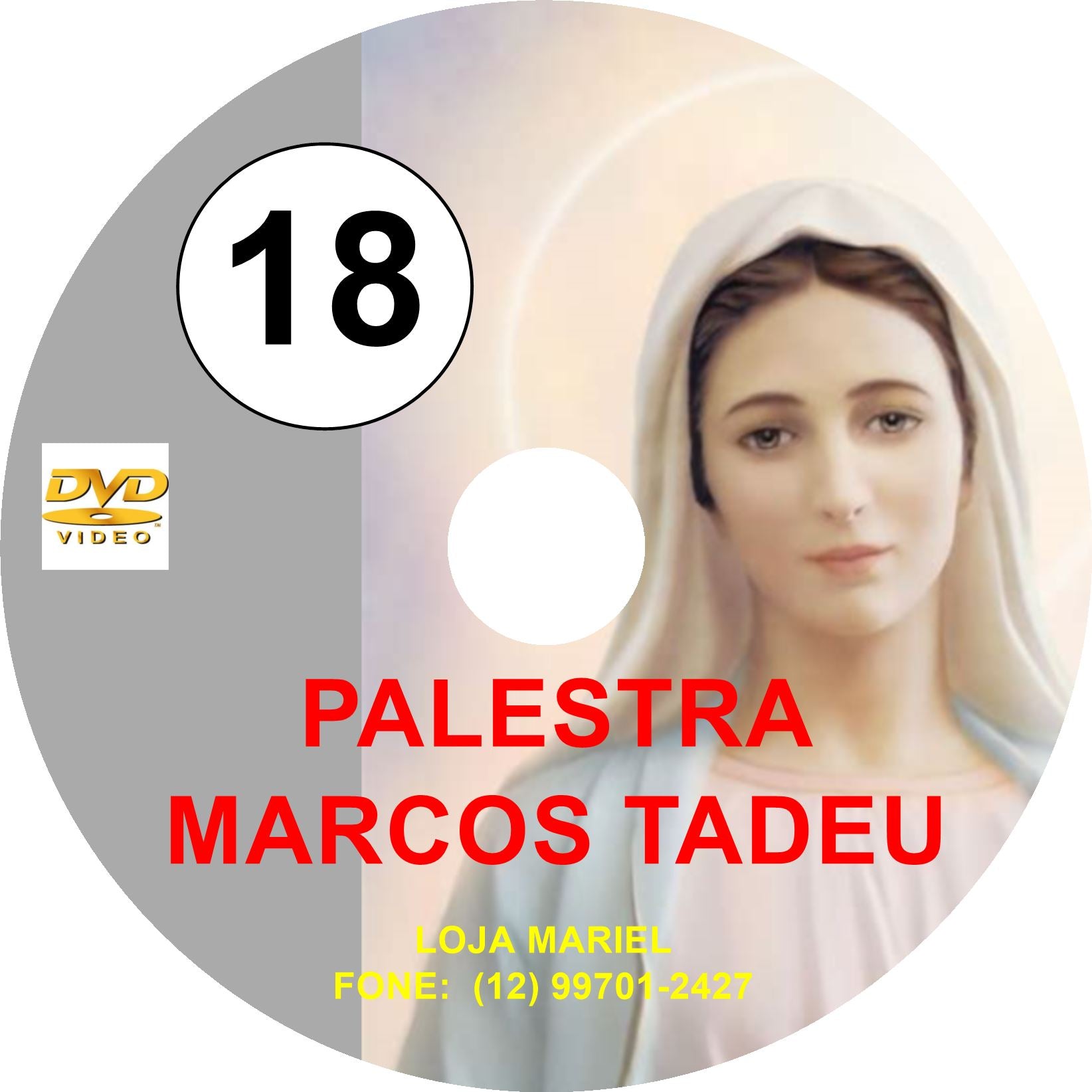 DVD Palestra Marcos Tadeu 18 DVD Palestra Marcos Tadeu 18